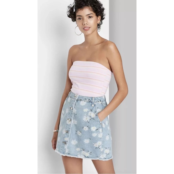 wild fable Dresses & Skirts - Wild Fable Daisy Print Skirt 🤍🌾💫